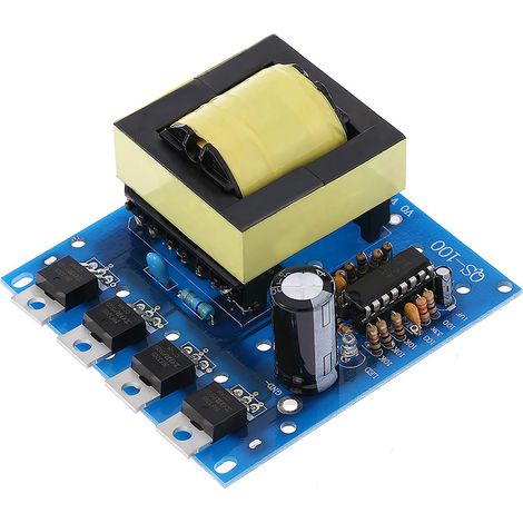 Convertisseur DC-AC 12V vers 220V 380V 18V AC Carte Onduleur Transformateur Alimentation 500W (1/4)