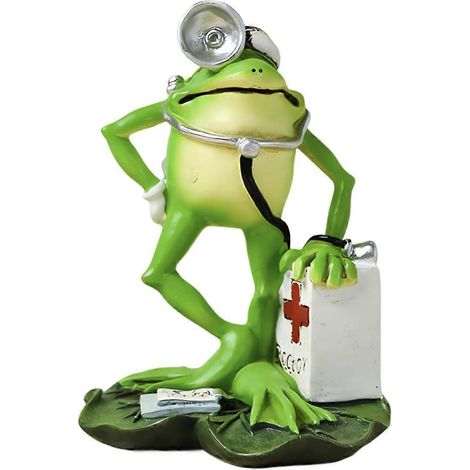 Figurines Frog Stuff, Cadeau joueur de basket-ball grenouille, Statue de grenouille unique B-- (1/5)
