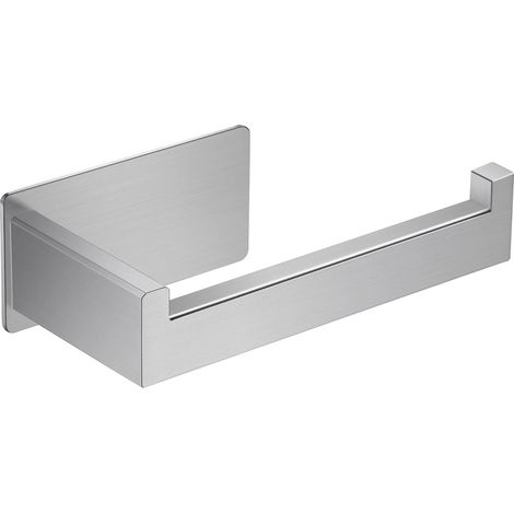 Toilet Paper Holder, No Drilling Toilet Paper Holder Stainless Steel Toilet Roll Holder for Bathroom (1/5)