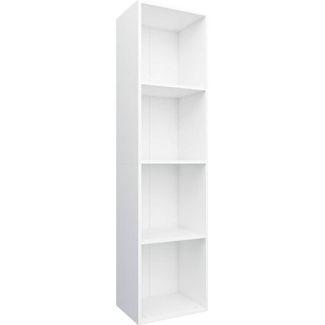 Maison Exclusive - Estantería de libros/mueble TV madera contrach (1/5)