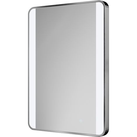 Wade Polished Chrome 500mm x 700mm Illuminated Dimmable LED Mirror with Demister and Touch Sensor (1/5)