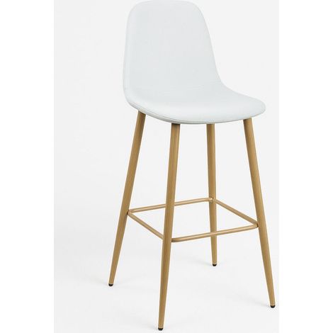 Packs Taburetes Cocina - Pack 4 Taburetes Teok Tela - Beige