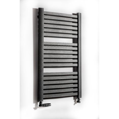 LUXRAD Wento Badheizkörper 94,5x48 cm ZD Graphit 390W