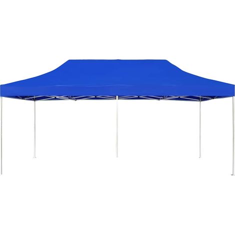 vidaXL Carpa plegable profesional de aluminio azul 6x3 m (1/2)