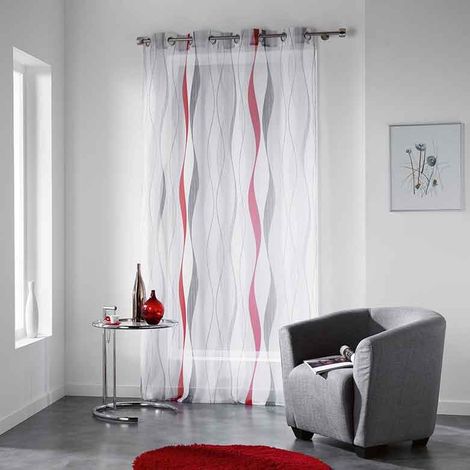 Homemaison – Panneau à œillets 140 x 240 cm – Voile polyester léger et résistant – Impression transfert haute qualité – Tête à œillets métalliques