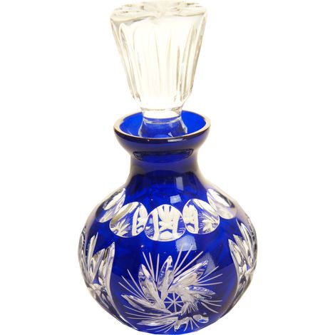 Caraffa in cristallo cobalto da 175 ml Trita olive (1/4)