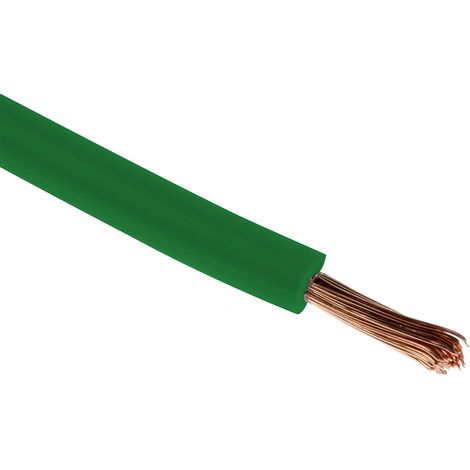 Câble triple homologation RS PRO, Vert, Section 1,5 mm² 1 kV c.c., 600 V c.a., , Triple homologation ( Prix pour Bobine de 100 Mètres )