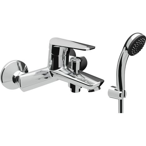 Teorema - Miscelatore Vasca Completo Cromato - Serie: Slyce (1/2)
