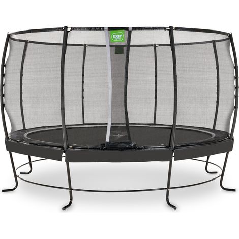 EXIT Lotus Premium Trampolin ø427cm - schwarz
