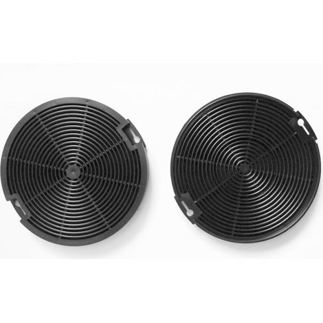Keenberk 2x Kohlefilter 15 cm rund - Abzugshauben Ersatz-Filter passend für AEG-Elektrolux EFF75 - EFC60151, EFC90151, EFG50022, EFG7390, EFG750, EFP 50637, EFP 6500, EFP 6500, EFP 9500