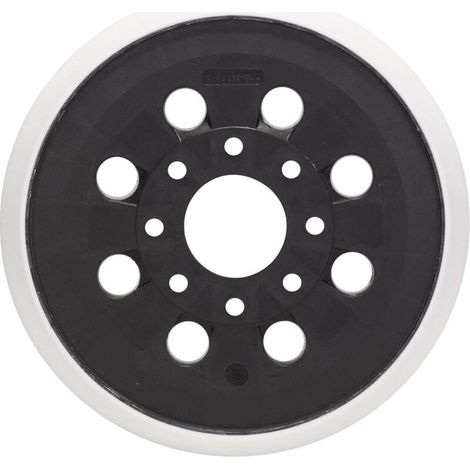 Plateau de Ponçage Polissage Compatible Ponceuse 8 Trous avec Système Velcro (1/4)