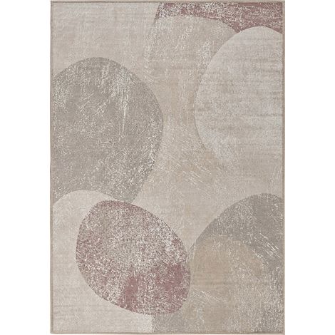 Tapis contemporain aux tons neutres - tons neutres (1/2)