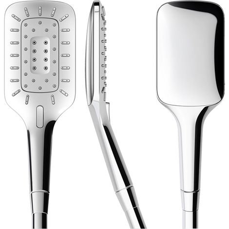 LAUFEN MyCity120 Douchette à main, RubiClean, 3 jets, EcoChoice, (1/3)