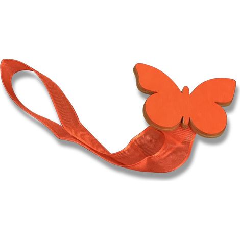 CALAMITA Ferma Tenda FARFALLA ARANCIO CALAMITE PER TENDE fermatende