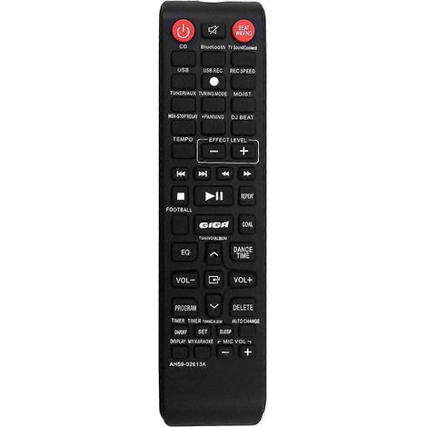 Télécommande de remplacement AH59-02613A pour composant Hi-Fi haut de gamme