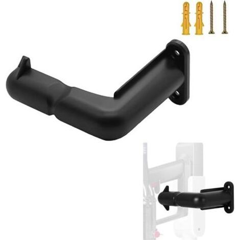 4er-Pack schwarze Wandplatten, 7/8" Durchmesser, Niedervolt-Wandplatte, Kabel und Drähte in der Wand versteckt für Heimkinosysteme (1/5)