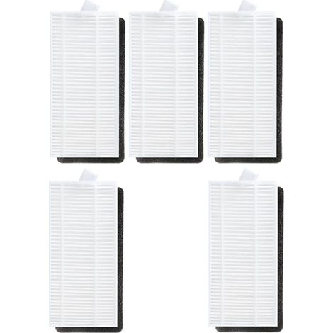 Packung mit 5 Hypa-Filtern für ECOVACS N79S / DN620 / 500 und Yeedi K600/K700 (1/4)