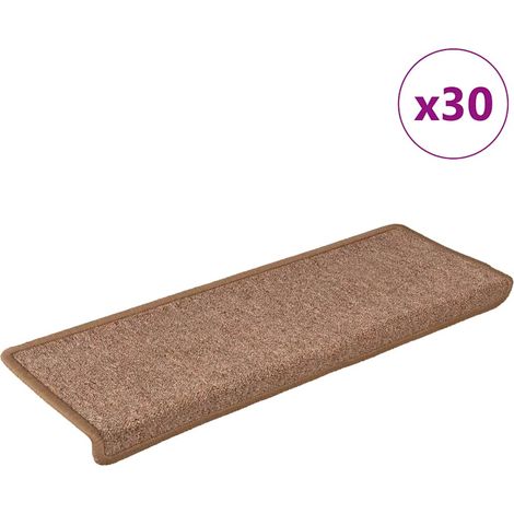 Maison Exclusive - Stufenmatten 30 Stk. 65x21x4 cm Braun Rechteck (1/5)