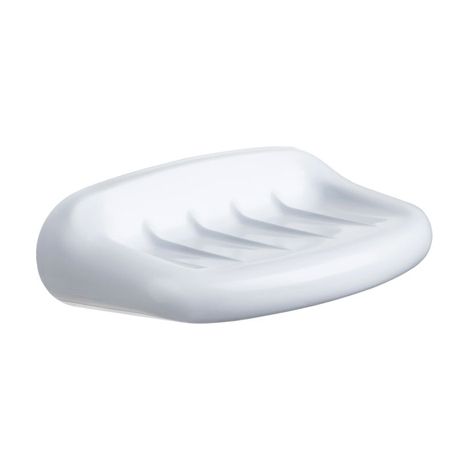 Porte-savon de salle de bain Olympia blanc 6630501 tatay (1/2)
