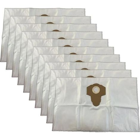 Compatible with Einhell TC-VC1820 / Keepow wet and dry vacuum cleaner accessories: 10 non-woven dust bags (1/4)