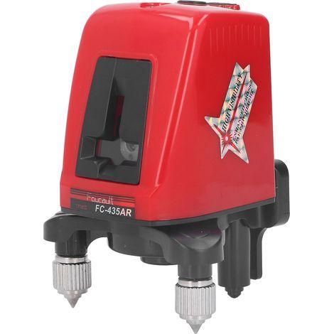 Mini niveau laser infrarouge à 2 lignes, projecteur de faisceau haute intensité, niveau à lumière rouge à nivellement automatique. (1/4)