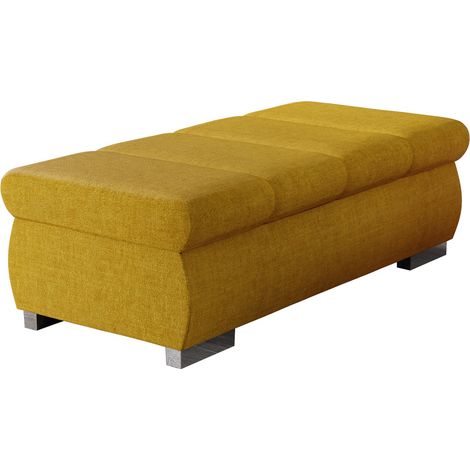 Banco tapizado Comfivo Olivetum I, Maya 05, 39x60x120cm, Diámetro: 0, Tapiz, Patas: Plástico, 0