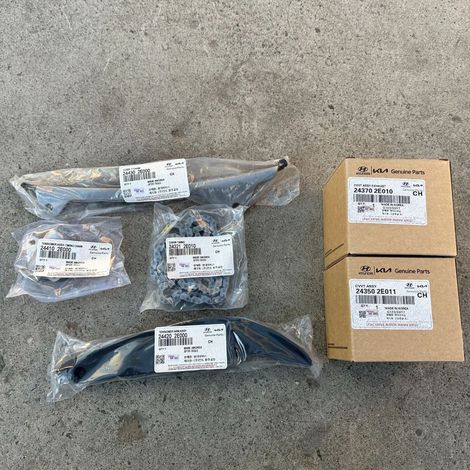 Kit de distribution moteur 6 pièces 243002E010, qualité coréenne 244102E000 (1/4)
