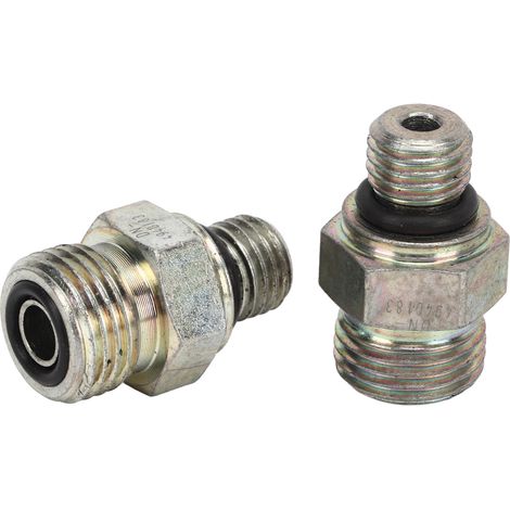 Set di 2 guarnizioni per connettore di alimentazione olio turbo 4940183, raccordi di ricambio in lega metallica per linea di alimentazione per Dodge 5.9L 24v 1998.5-2006.