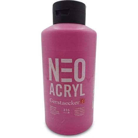 GERSTAECKER - Peinture acrylique NEO ACRYL - Magenta Primaire 316 - 750ml - Haute résistance lumière - Voir photos (1/4)