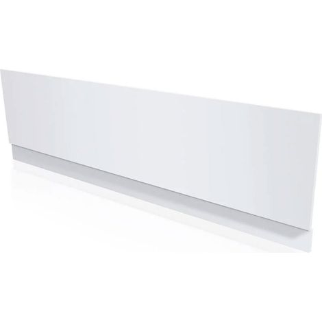 Duchy Waterproof 2-Piece PVC Bath Front Panel 1800mm W x 550mm H - Gloss White (1/2)