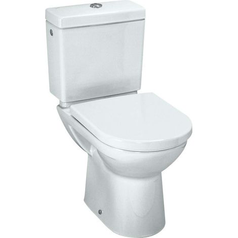 Combinazione WC a pavimento LAUFEN PRO a cacciata, scarico 6 litri interno verticale bianco LAUFEN (1/3)
