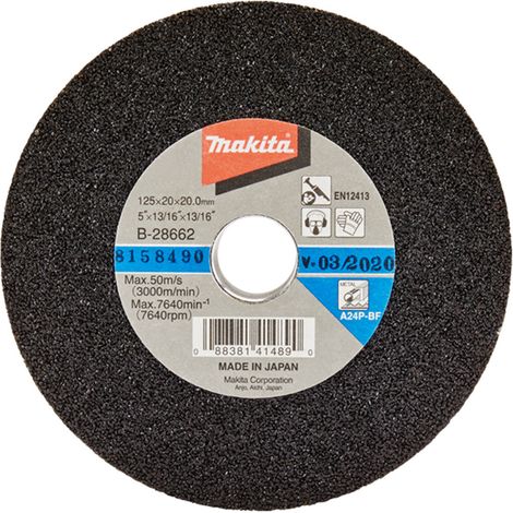 Makita  Piedra  Esmeril  K24  125x20x20  -  B-28662