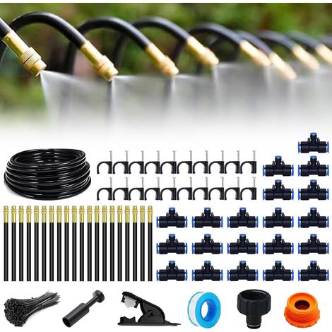 Système D'irrigation Jardin,Kit D'irrigation Goutte 20M,Kit Arrosage Automatique,Kit Arrosage Goutte à Goutte,Système D'irrigation Automatique de Jardin à 360 °,pour Plantes de Jardin (1/5)