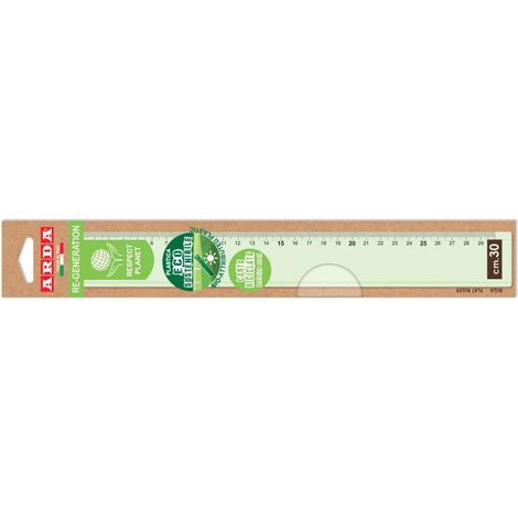 RIGA 30CM PLASTICA ECO SOSTENIBILE (1/2)
