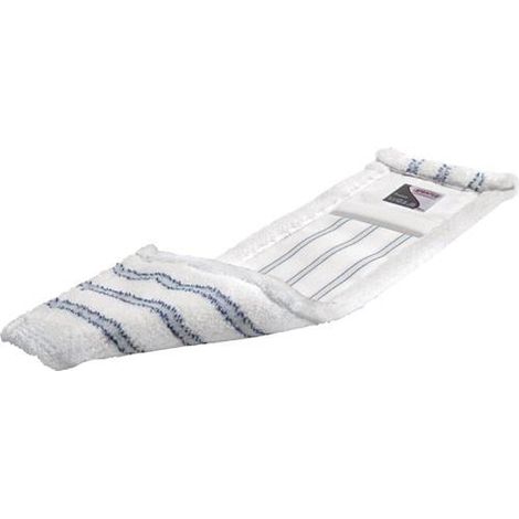 Sprintus Wischmopp mit Taschen Mikrofaser, weiß/blau - 301021