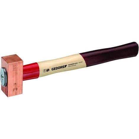GEDORE 8672760 - Marteau en cuivre ROTBAND-PLUS , 622 H-1500 (1/2)
