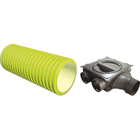 Buderus Logaplus Luftverteilpaket RR65D 75er Rundrohrsystem bis 65m2 (Decke) - 7739619928