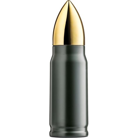 Proyectil de artillería Thermos de 350 ml - verde militar (1/5)