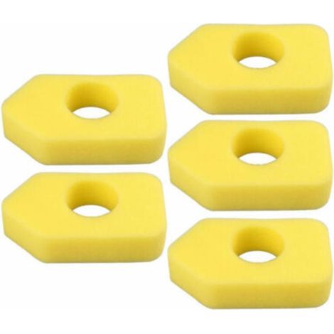 Paquet de 10 filtres à air de rechange pour 698369 Filtre à air en mousse jaune pour tondeuse à gazon (1/5)