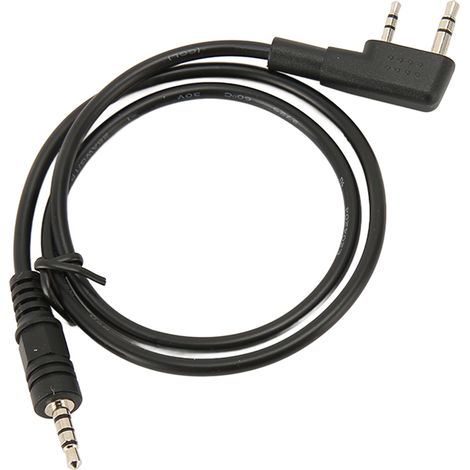 Câble audio stéréo K Head vers 3,5 mm pour radios TK 240 VEV 3288S PX 777 FD 6288 LT 2288 TC 268 (1/5)