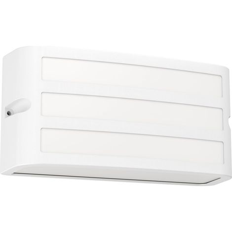 Applique murale extérieure, lampe de façade rectangulaire (1/5)