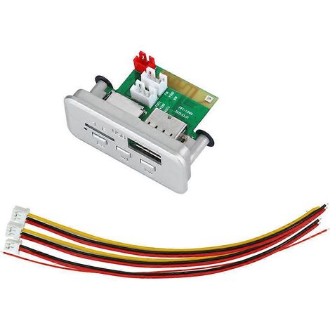 LED-Decodierplatte für Autoradios, automatische Suche, kompatibel bis zu 32 GB