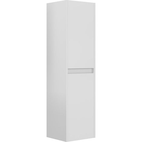 Badezimmerschrank "Arno 40" – 40 x 27 x 138 cm – Weiß (1/5)