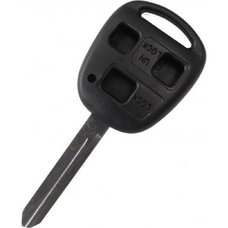 TOY34 - Coque et lame compatible avec Toyota 3 boutons