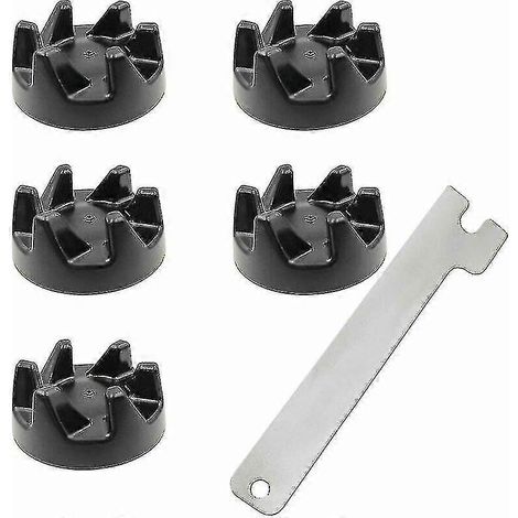 Lot de 5 embrayages en caoutchouc pour blender KitchenAid avec outil de démontage 9704230 (1/5)
