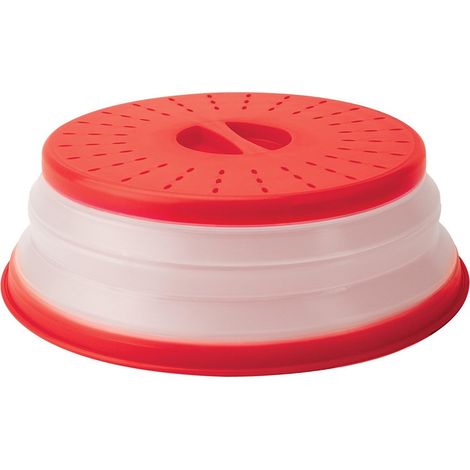 Couvercle pliable pour micro-ondes protégeant des éclaboussures d'aliments (1/5)