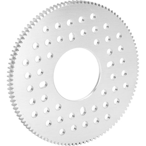 Pignon droit 108 dents en aluminium cylindrique Mod 0.8 alésage 32mm outillage mécanique
