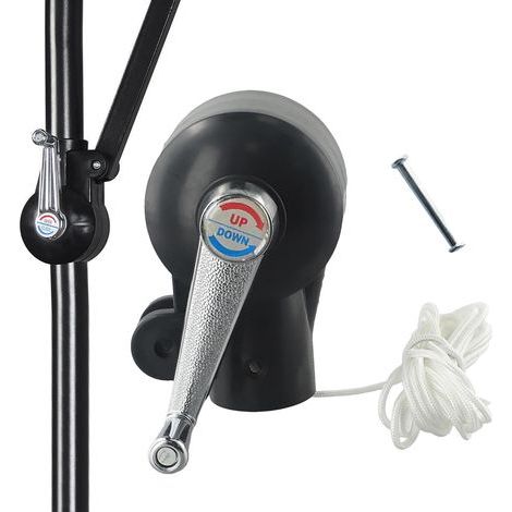 Manivelle de remplacement générique pour parasol – Accessoire pour parasol avec cordon, idéal pour pique-nique et terrasse (1/5)