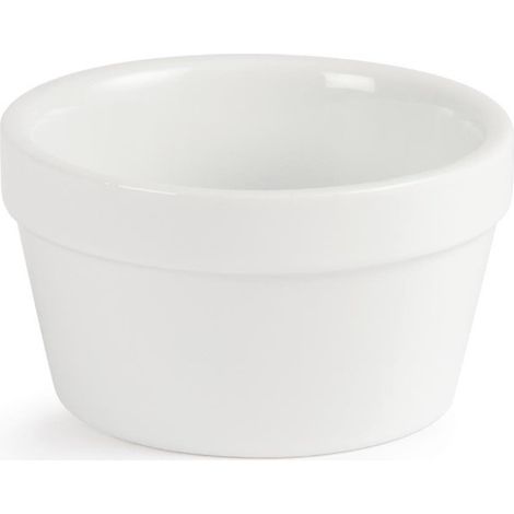 Ramequins Blancs 95mm (Lot de 6) - Ref DK829 - Olympia (1/2)