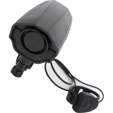 Klaxon Vélo Électrique - 110 dB - Pour Guidon Universel - ABS - Alimentation 2 Piles AAA - 1 Pièce (1/5)